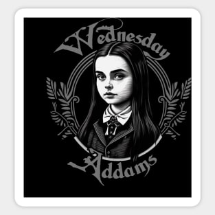 Wednesday Addams Sticker